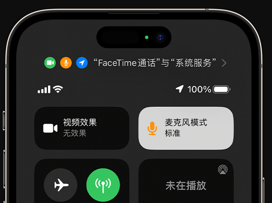 东川苹果授权维修网点分享iPhone在通话时让你的声音更清晰 