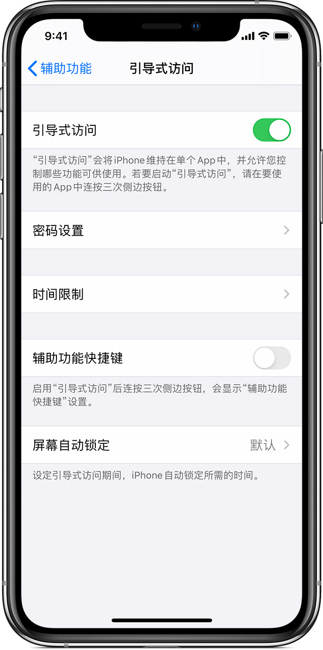 东川苹果手机维修分享如何在 iPhone 上退出引导式访问 