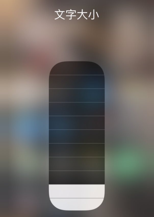 东川苹果手机维修分享小技巧：在 iPhone 控制中心快速调节字体大小 